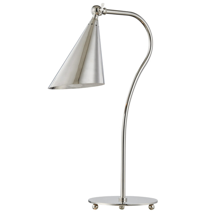 Lupe Table Lamp - Polished Nickel Finish