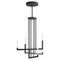 Load image into Gallery viewer, Lustre LED Chandelier - Black Finish
