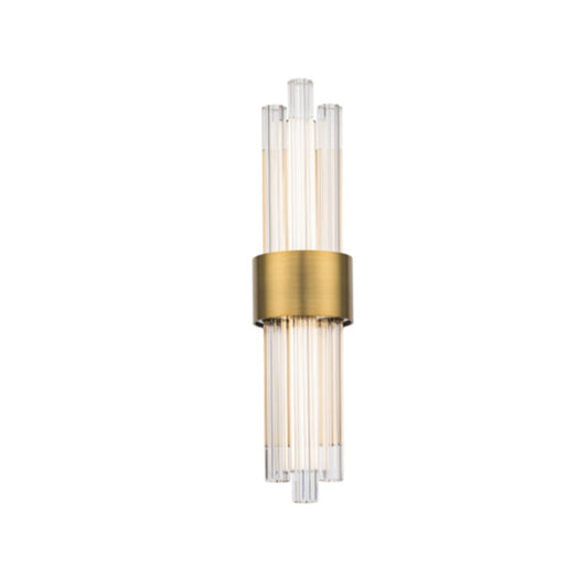 Luzerne 18" LED Vanity Light - Aged Brass Finish