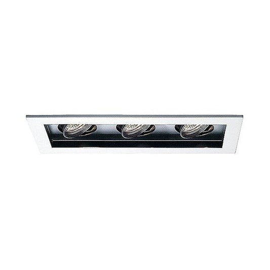 MR16 Low Voltage Multiple Spot Triple Light Trim - White