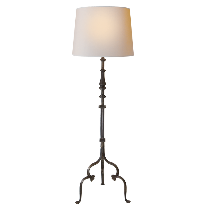 Madeleine Floor Lamp - Aged Iron