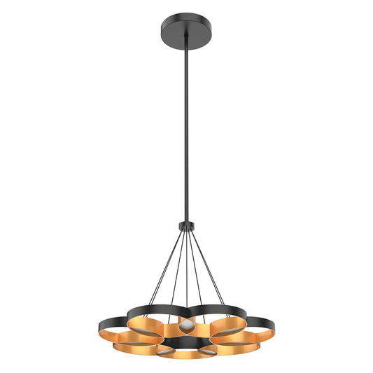 Maestro Small LED Chandelier - Gold Finish