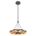 Maestro Small LED Chandelier - Gold Finish