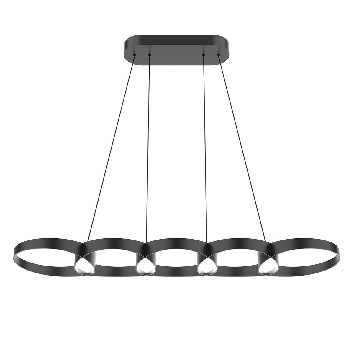 Maestro LED Linear Suspension - Black Finish