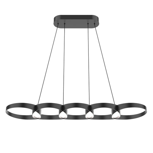 Maestro LED Linear Suspension - Black Finish