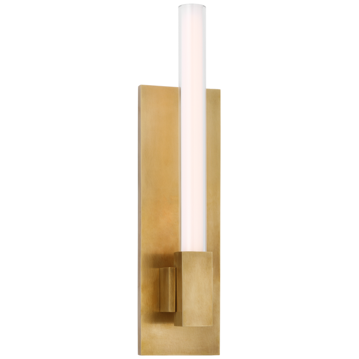 Mafra Small Reflector Sconce - Hand-Rubbed Antique Brass Finish