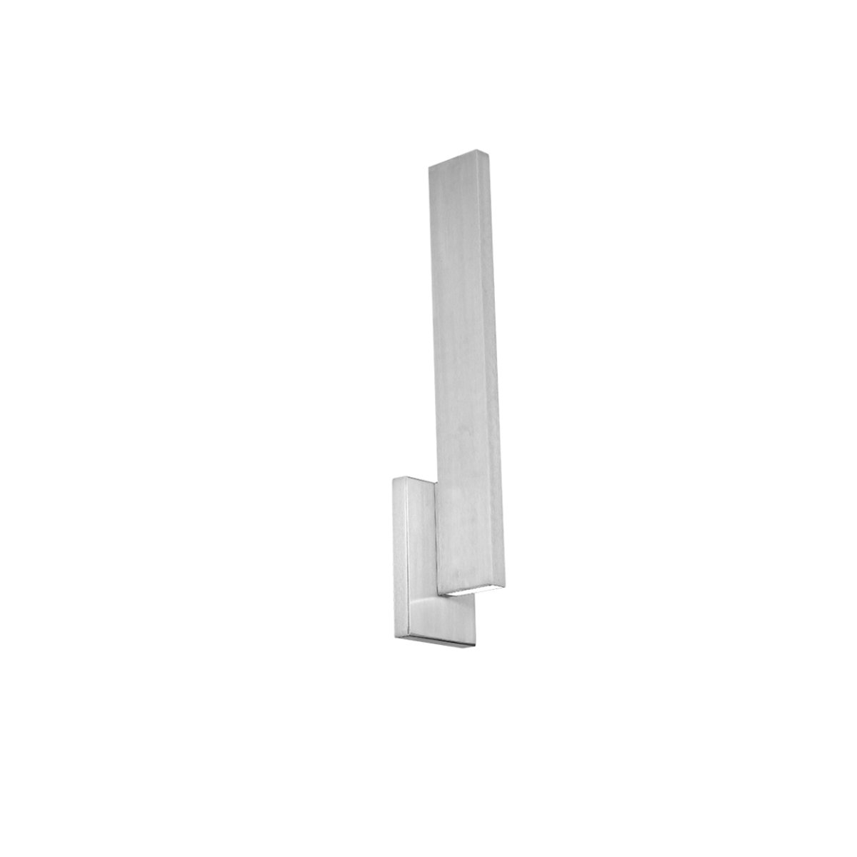 Mako LED Outdoor Wall Sconce - Brushed Aluminum Finish