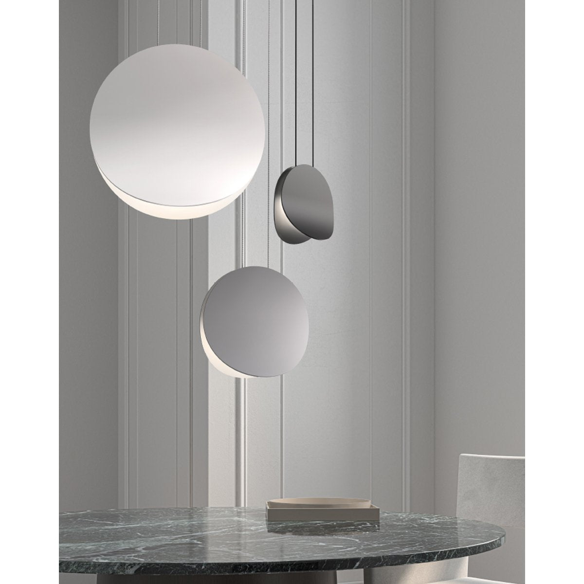 Malibu Discs LED Pendant - Display