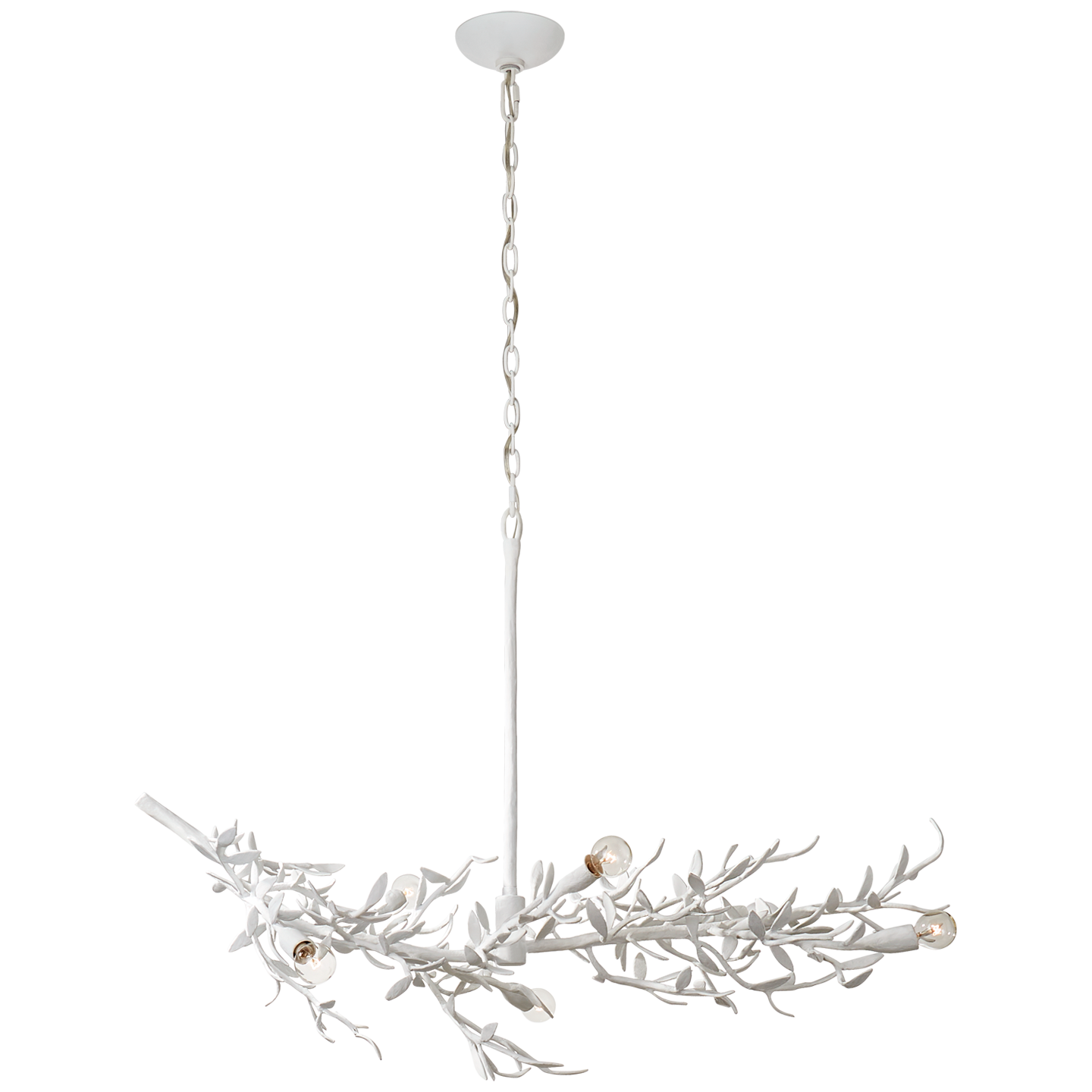 Mandeville Linear Chandelier - Plaster White