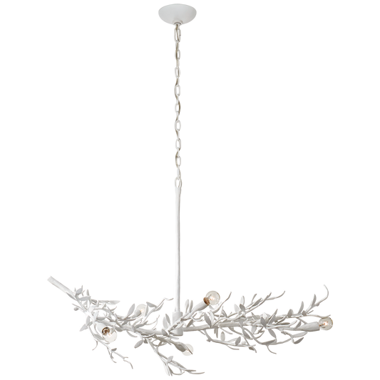 Mandeville Linear Chandelier - Plaster White