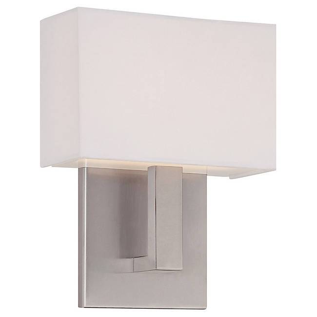 Manhattan Wall Sconce - Brushed Nickel