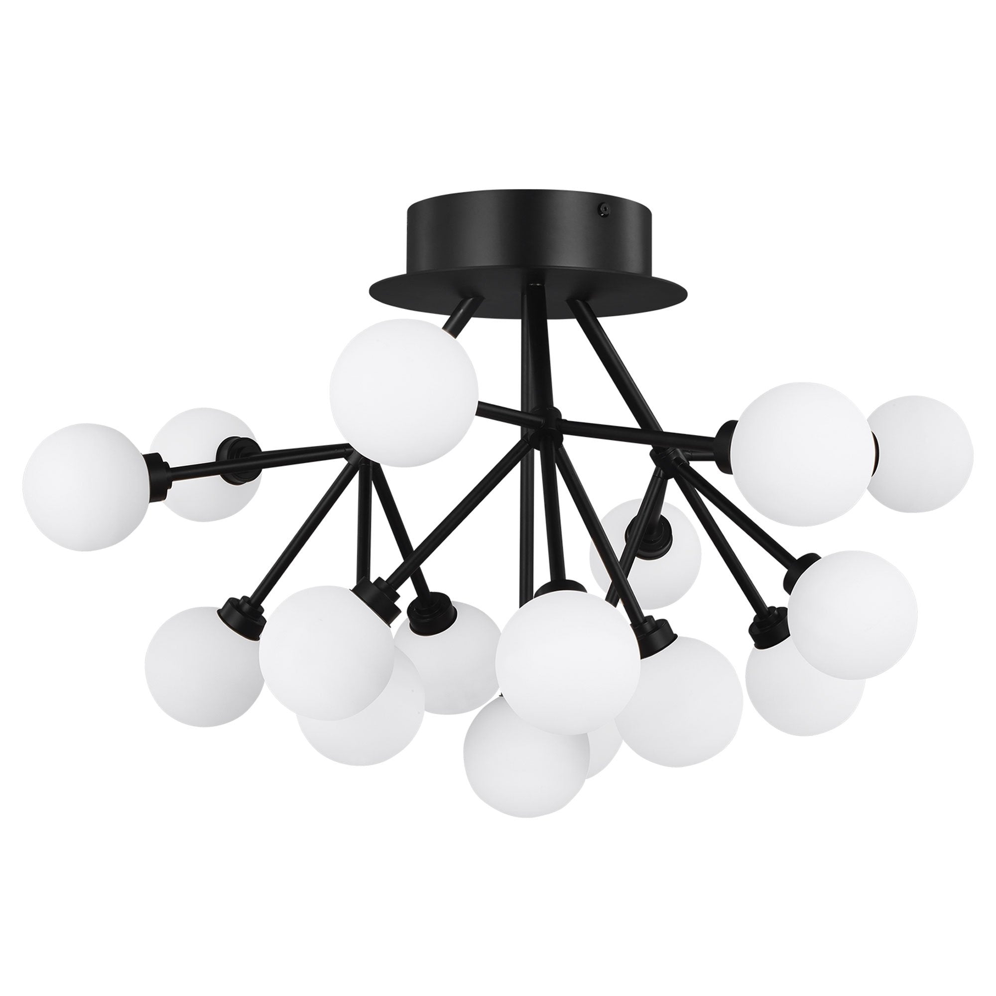 Mara Ceiling Light - Matte Black Finish