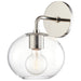 Margot Wall Sconce - Polished Nickel