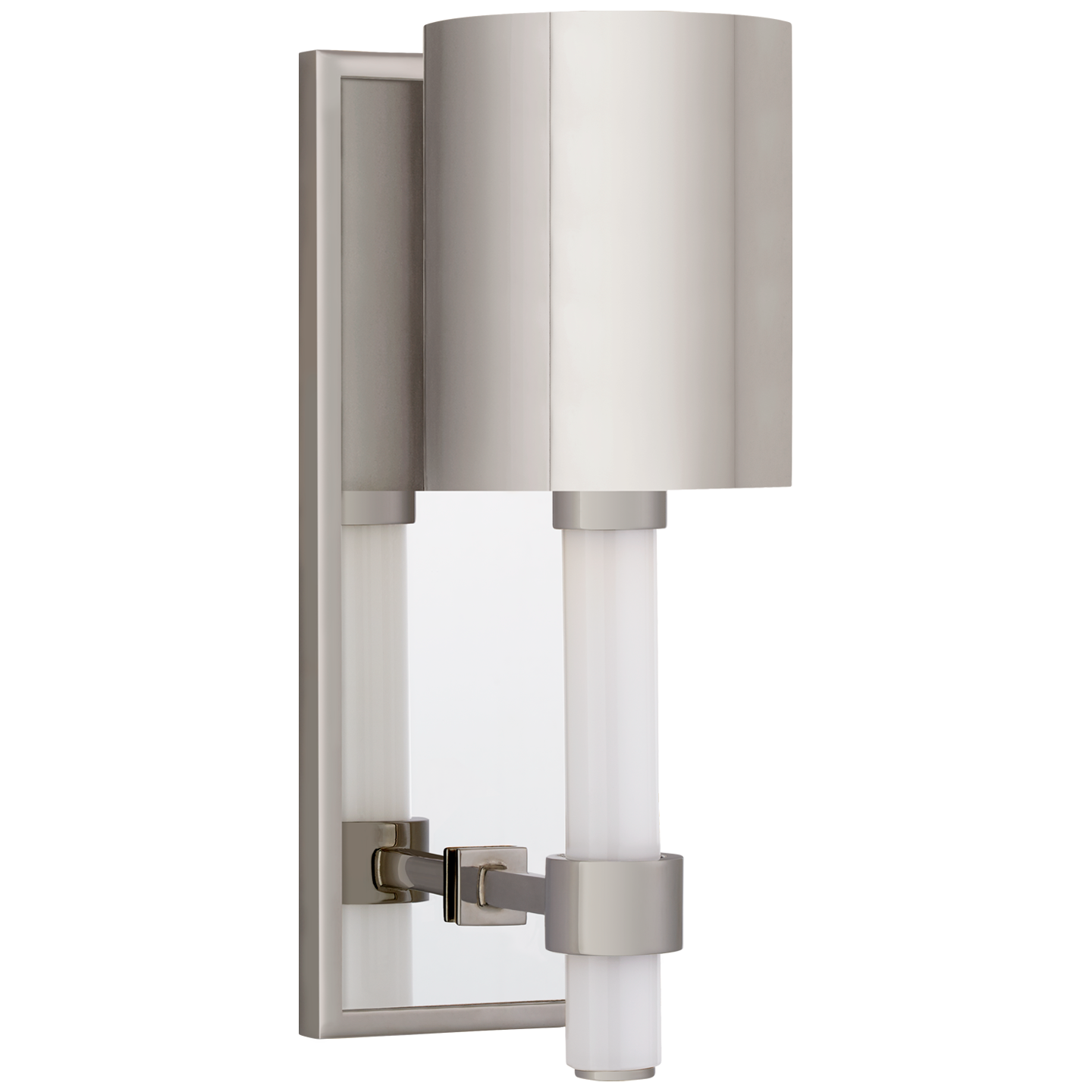 Maribelle Single Sconce - Polished NickelFinish with a Polished Nickel Shade