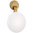 Load image into Gallery viewer, Marisol Medium Single Sconce - Soft Brass Finish
