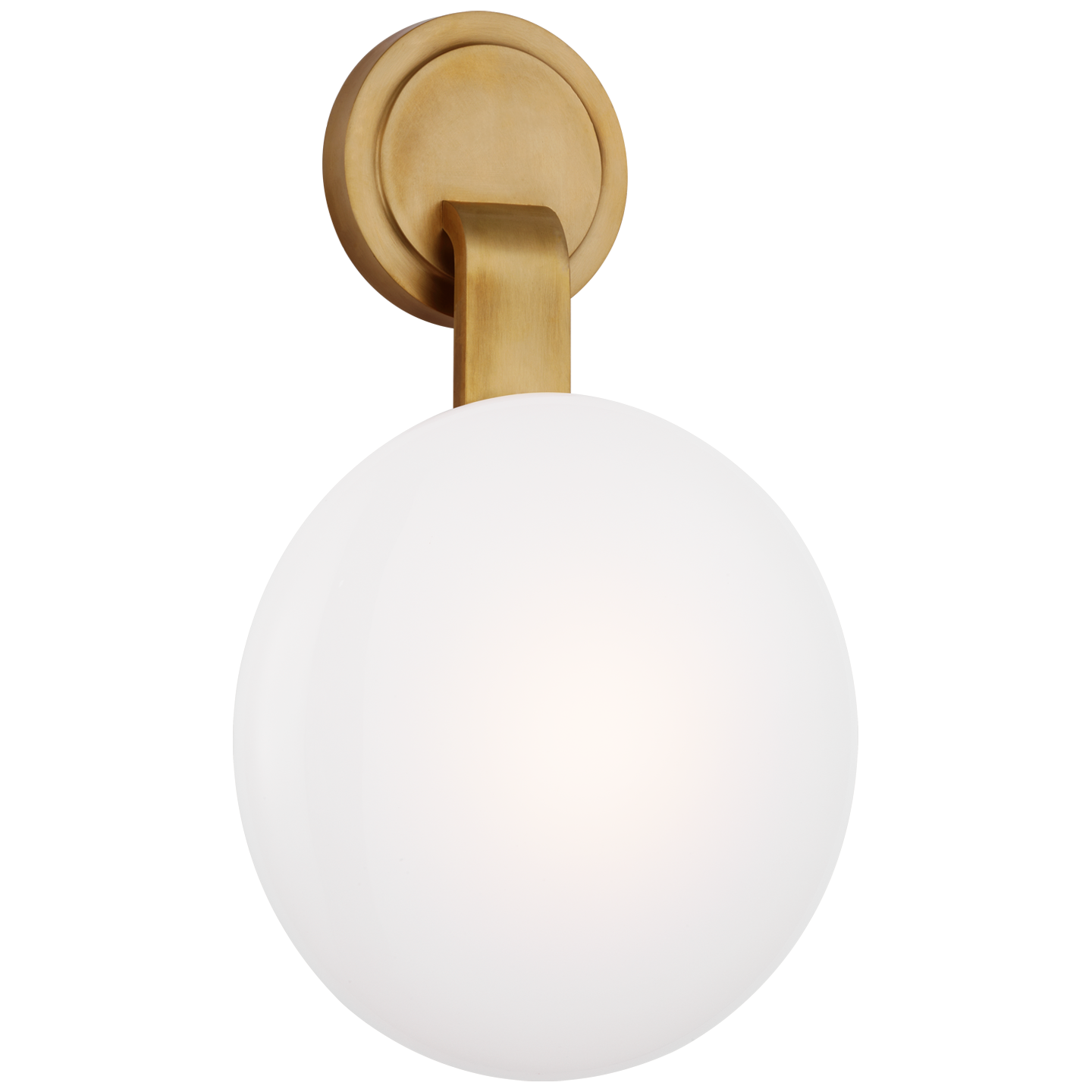 Marisol Medium Single Sconce - Soft Brass Finish