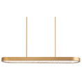 Load image into Gallery viewer, Marquis LED Linear Suspension - Aged Brass Finish
