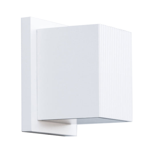 Mavis LED Outdoor Wall Sconce - White Finish