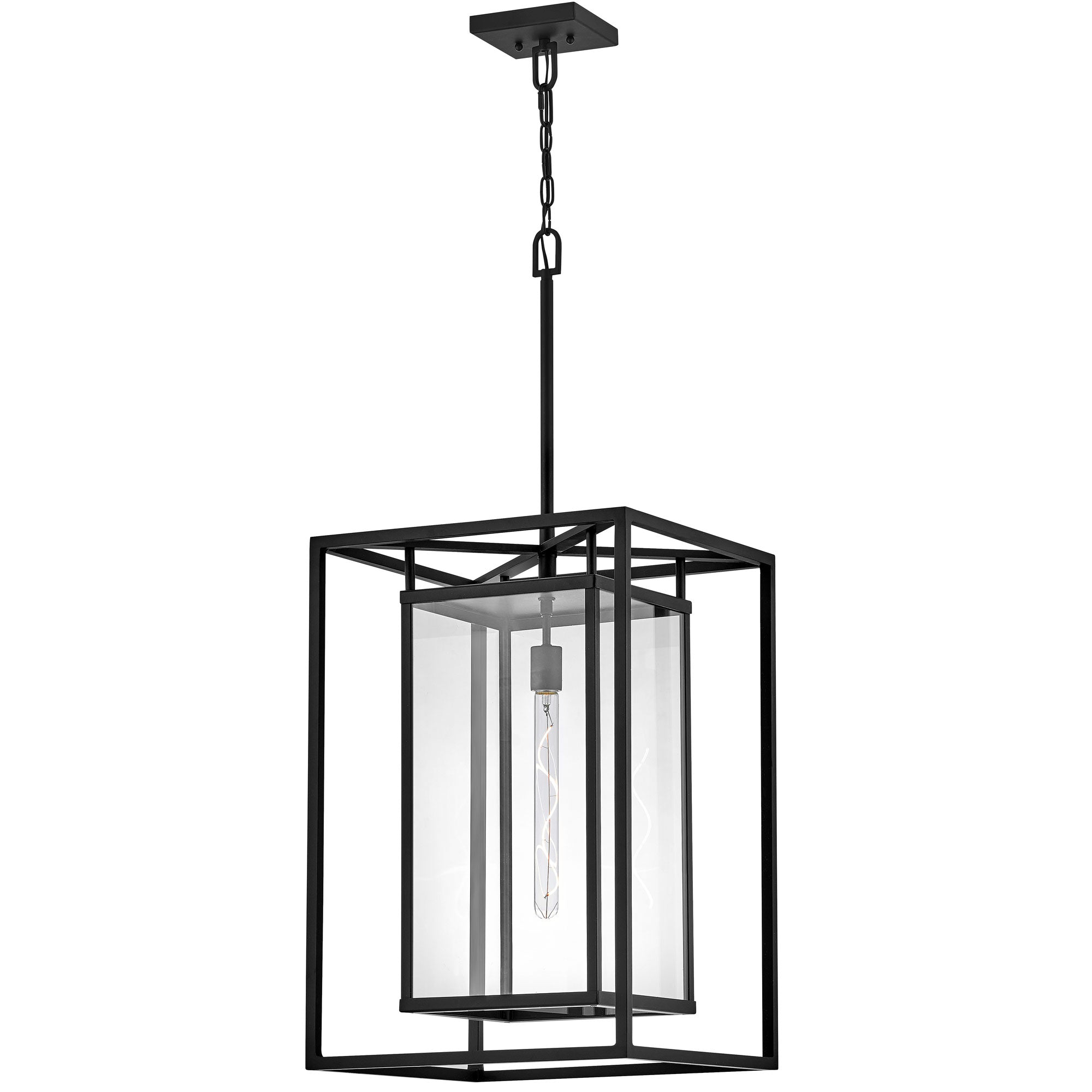 Max Outdoor Pendant - Black Finish