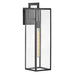 Max Large Outdoor Wall Sconce - Black Finish