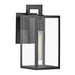 Max Small Outdoor Wall Sconce - Black Finish