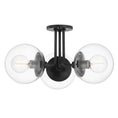 Load image into Gallery viewer, Meadow Multi-Light Semi-Flush Mount - Old Bronze Finish
