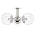 Load image into Gallery viewer, Meadow Multi-Light Semi-Flush Mount - Polished Nickel Finish
