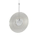 Meclisse LED Pendant - Polished Chrome Finish with Clear Glass