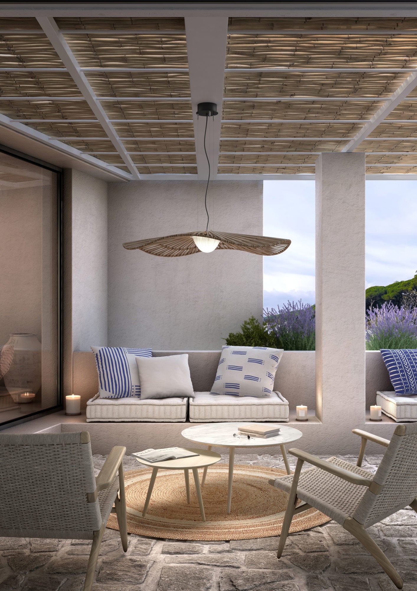 Mediterrania LED Outdoor Pendant - Display