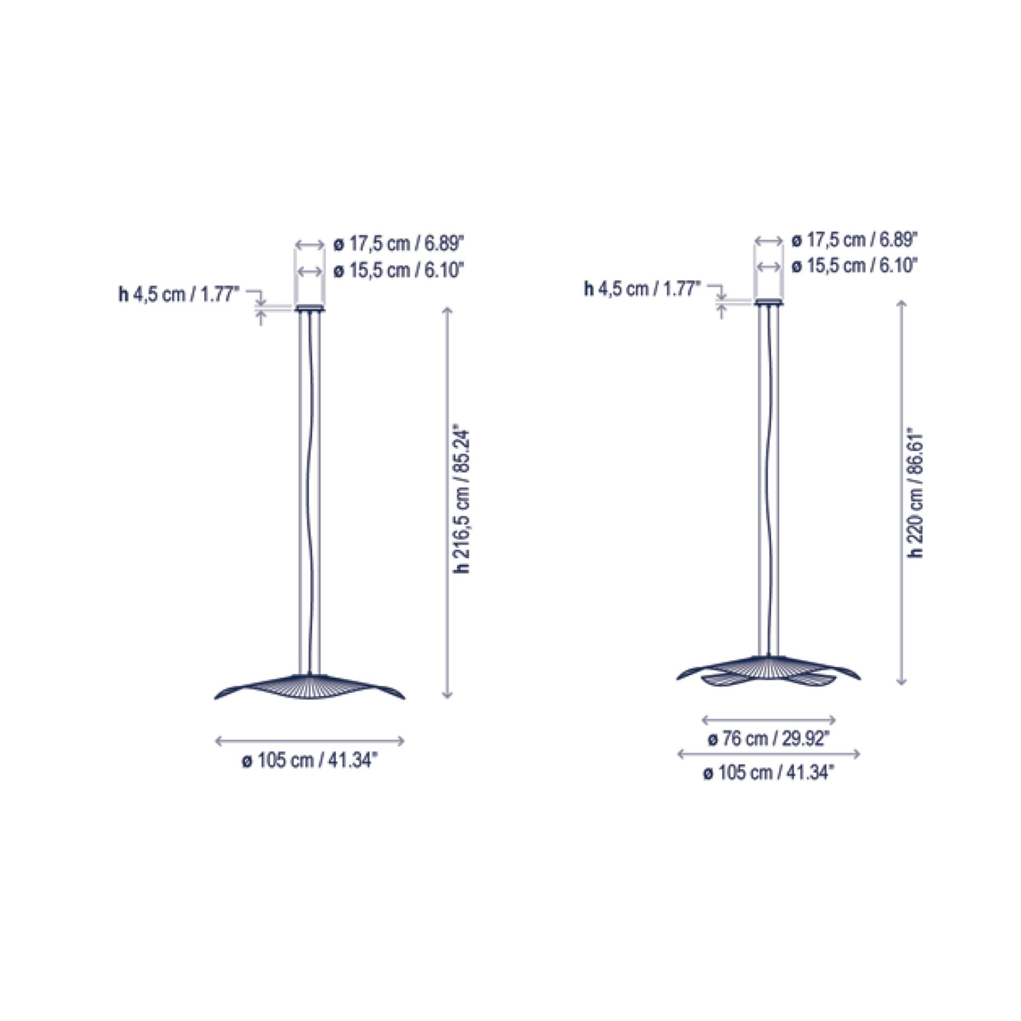 Mediterrania LED Pendant - Diagram