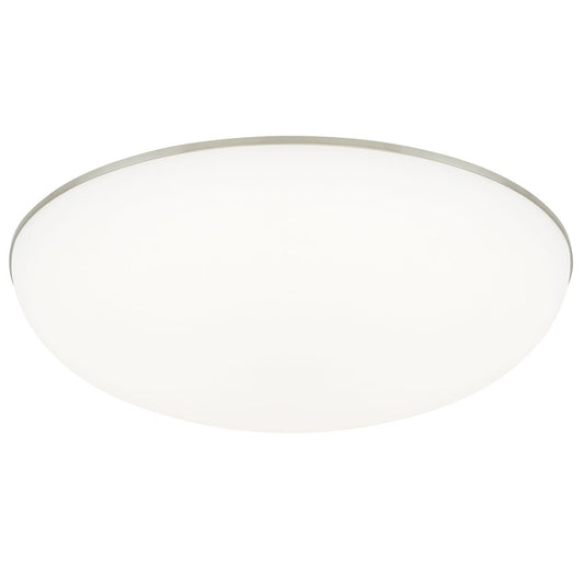 Megan Ceiling Flush Mount - Satin Nickel Finish