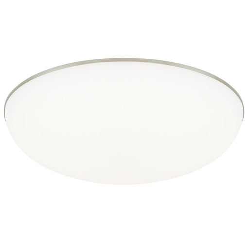 Megan Ceiling Flush Mount - Satin Nickel Finish