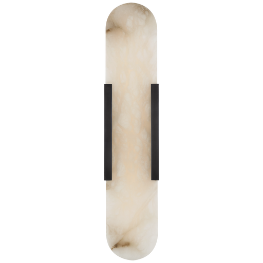 Melange Elongated Sconce Bronze Finish