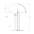 Load image into Gallery viewer, Melange Table Lamp - Diagram
