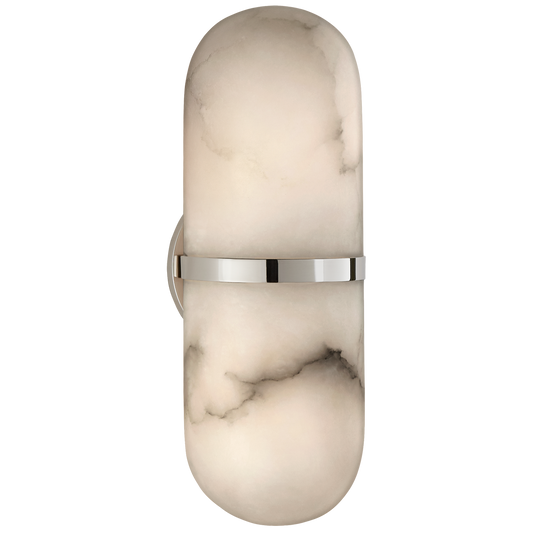 Melange Pill Form Sconce - Polished Nickel