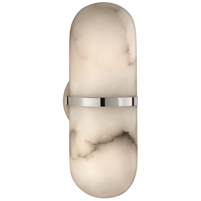 Melange Pill Form Sconce - Polished Nickel