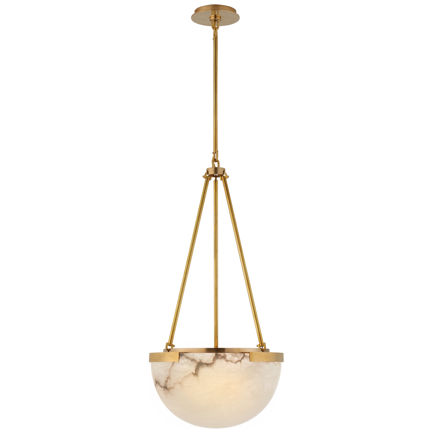 Melange Small Pendant - Antique Burnished Brass