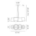 Load image into Gallery viewer, Melting Pot Linear Suspension - Diagram
