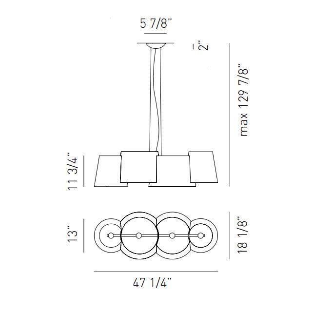 Melting Pot Linear Suspension - Diagram
