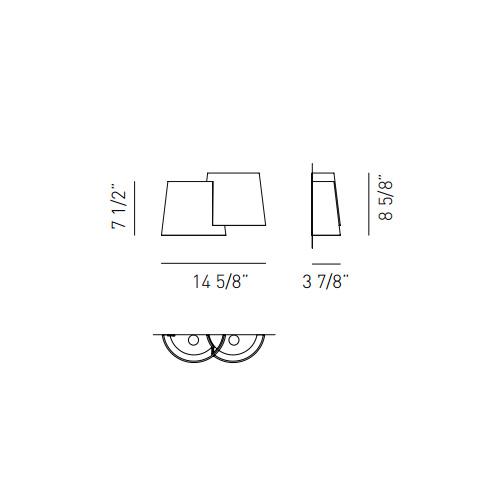 Melting Pot Wall Sconce - Diagram