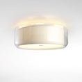 Load image into Gallery viewer, Mercer Ceiling Light - Pearl White Cotton Finish
