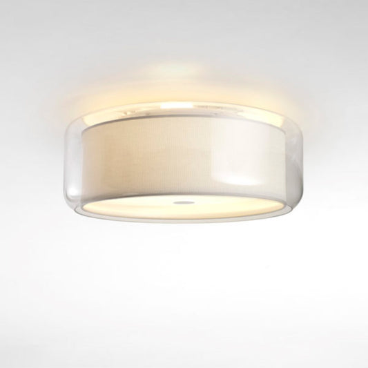 Mercer Ceiling Light - Pearl White Finish