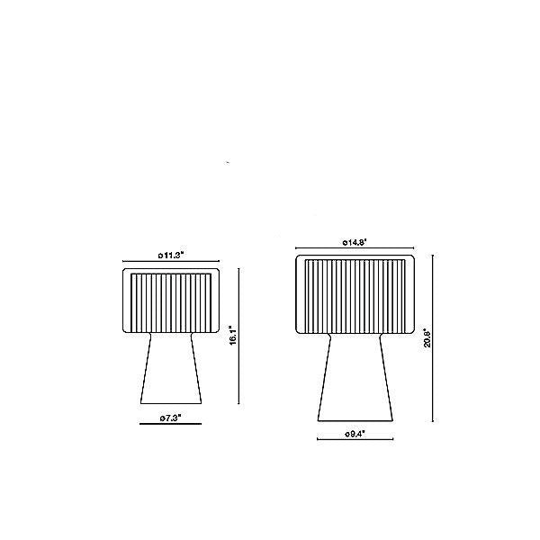Mercer Table Lamp - Diagram