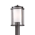 Load image into Gallery viewer, Meridian Outdoor Post Light - Coastal Black Finish
