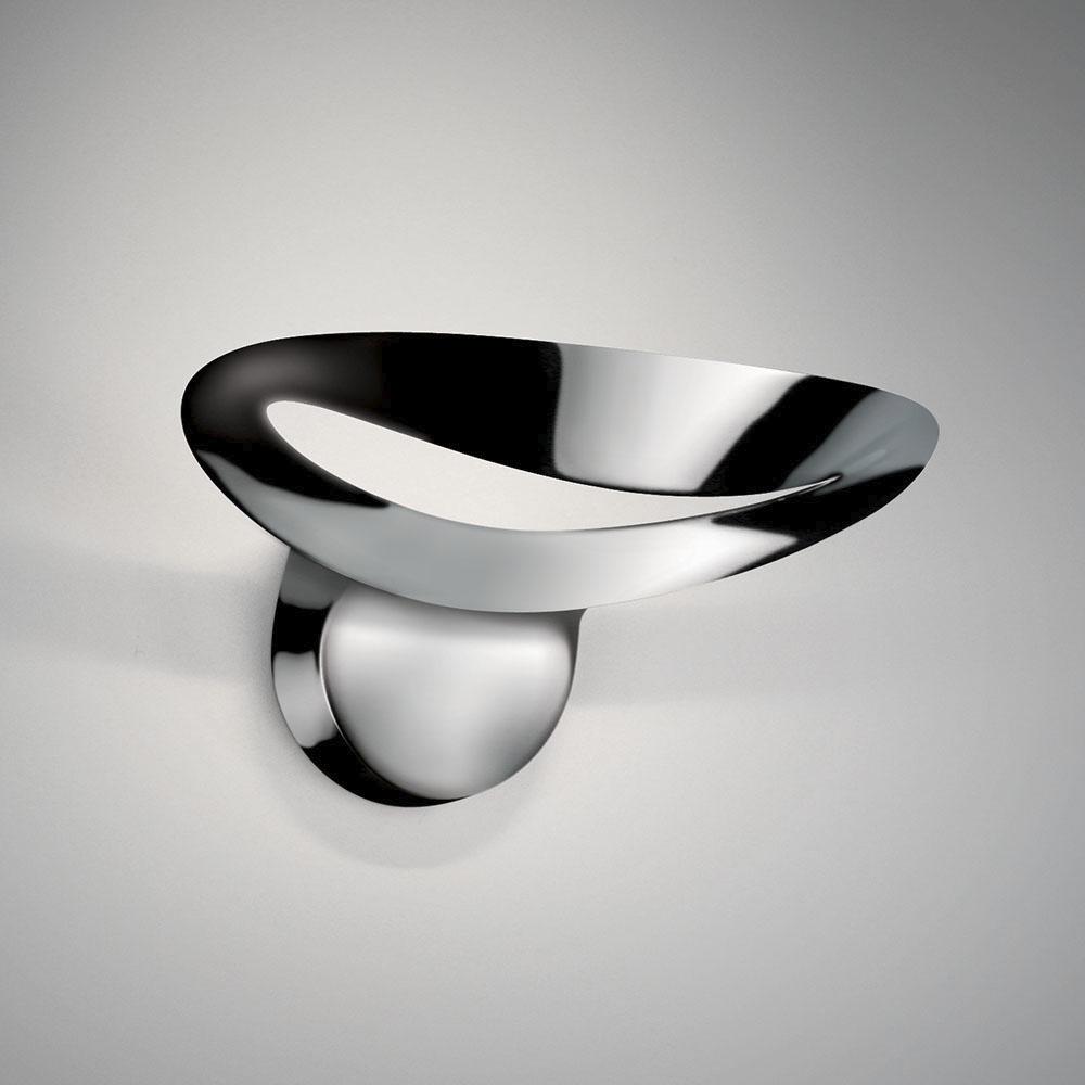 Mesmeri Wall Sconce - Polished Aluminum Finish