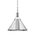 Load image into Gallery viewer, Metal No.2 Large Pendant - Polished Nickel Finish
