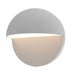 Mezza Cupola 5" LED Outdoor Wall Sconce - Textured Gray Finish
