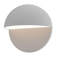 Load image into Gallery viewer, Mezza Cupola 8" LED Outdoor Wall Sconce - Textured Gray Finish
