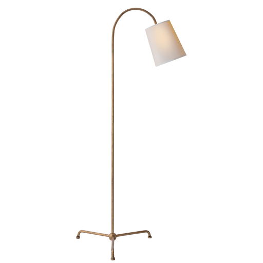 Mia Floor Lamp - Gilded Iron