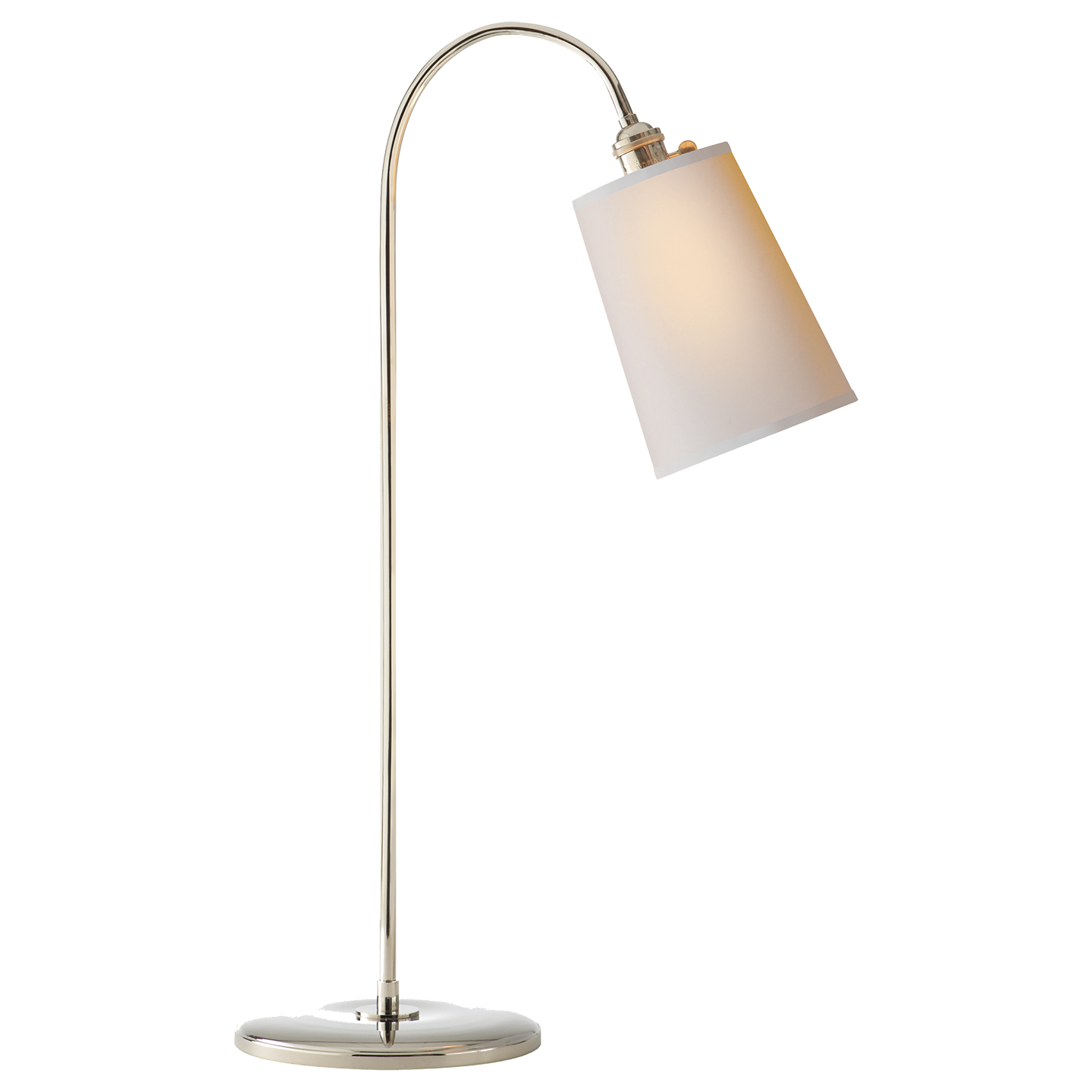 Mia Table Lamp - Polished Nickel